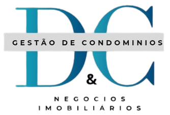 Logo DC Gestão de Condomínios e Negócios Imobiliários